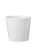 White ceramic vase rental in Milan Italy